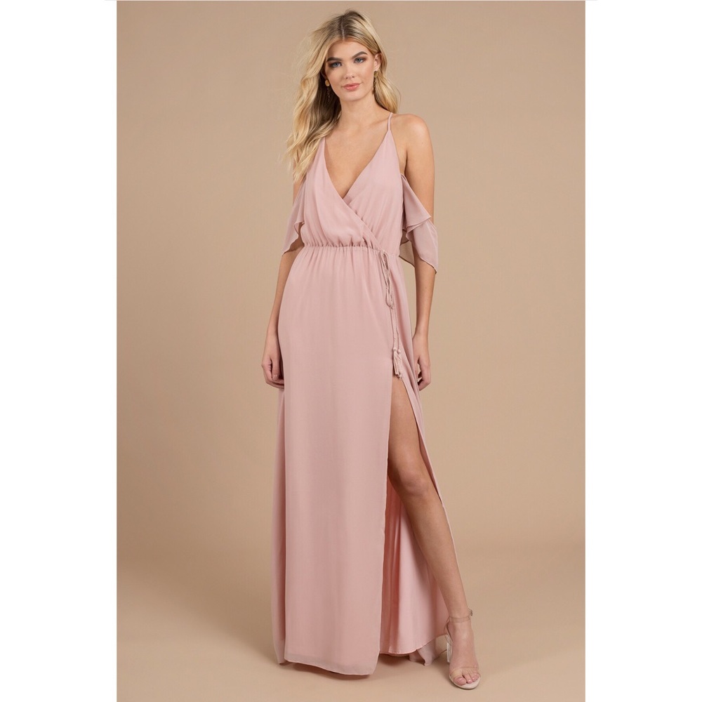 Tobi Rose Pink Maxi Dress